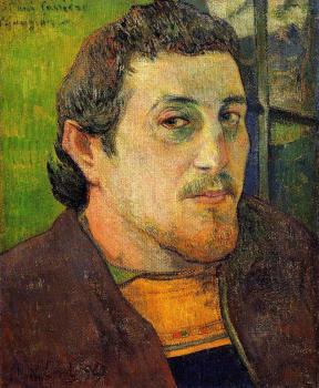 Paul Gauguin : Self Portrait at Lezaven